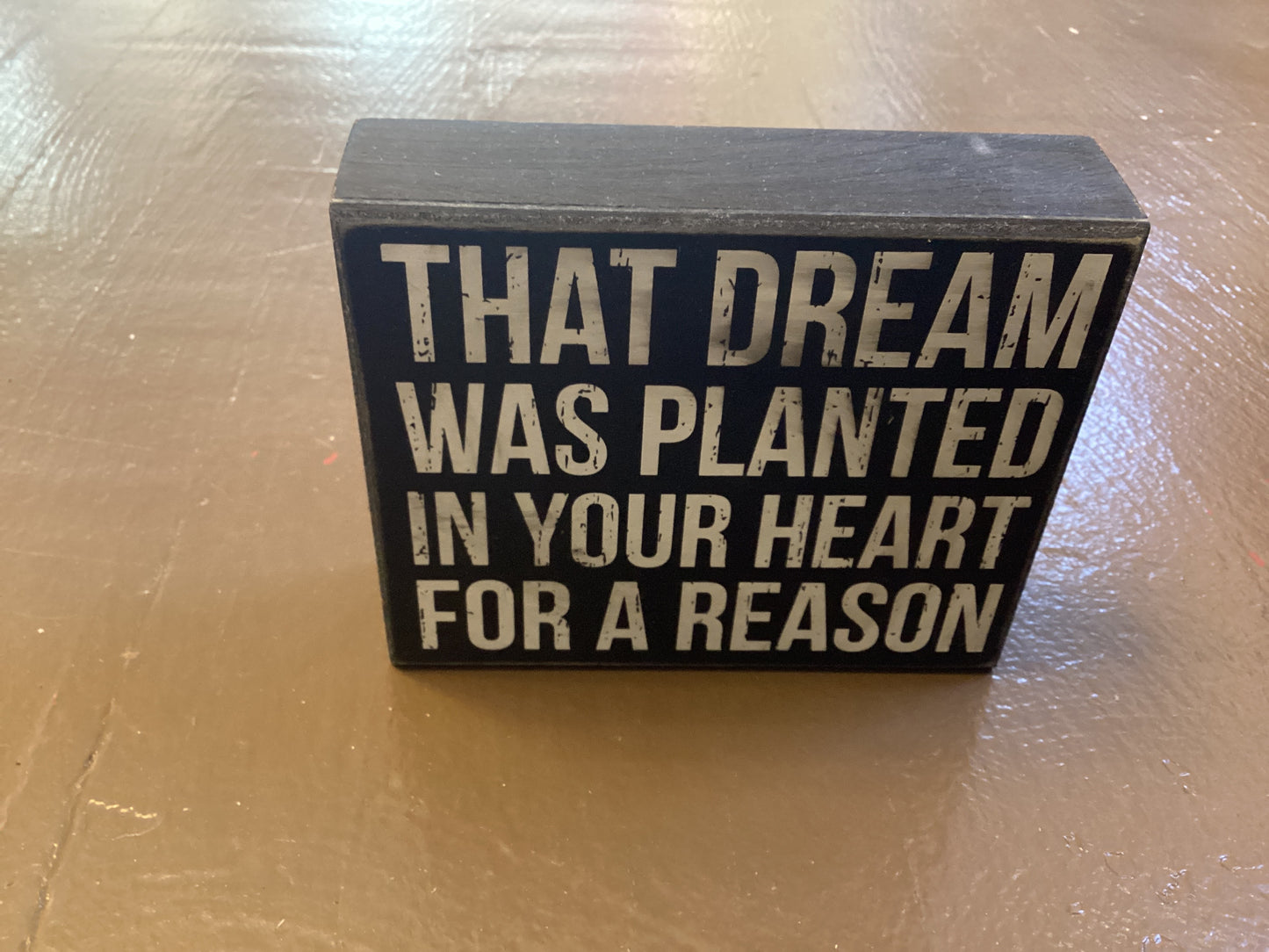 That dream box sign