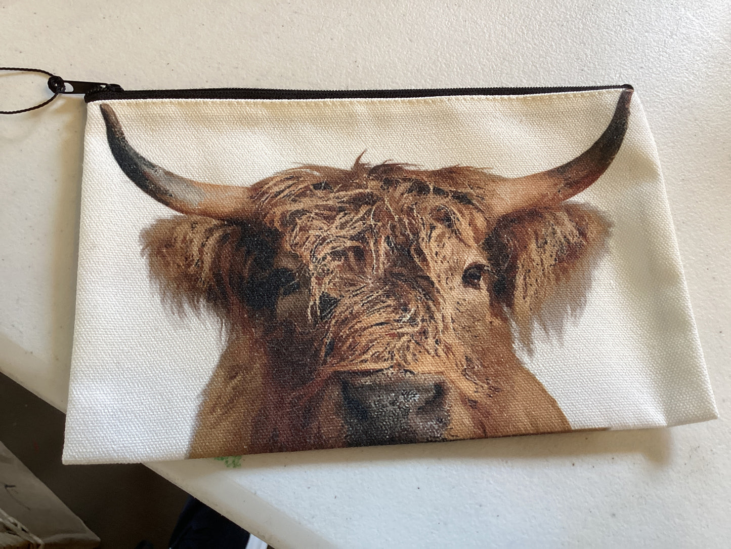 Highland cow pouch