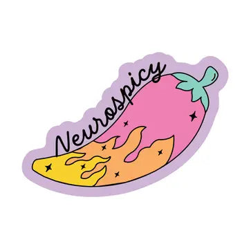 Neurospicy Sticker
