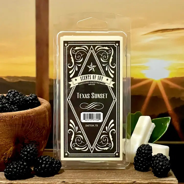 Texas Sunset Rustic Wax Melt