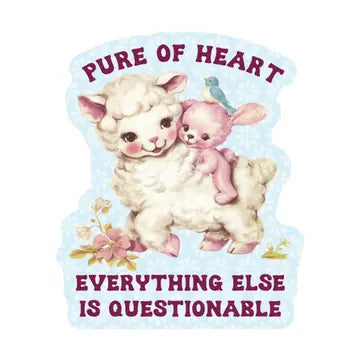 Pure of Heart Sticker