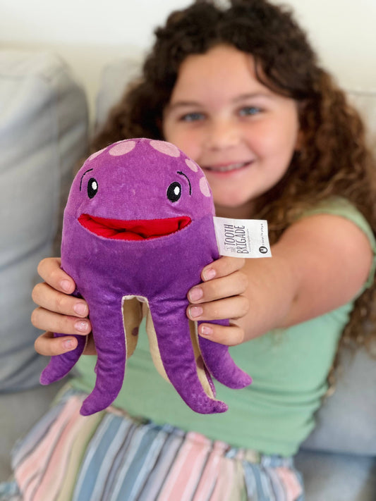 Bubbles the Octopus Tooth Fairy Plush