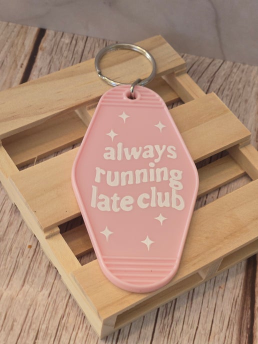 Motel Keychain