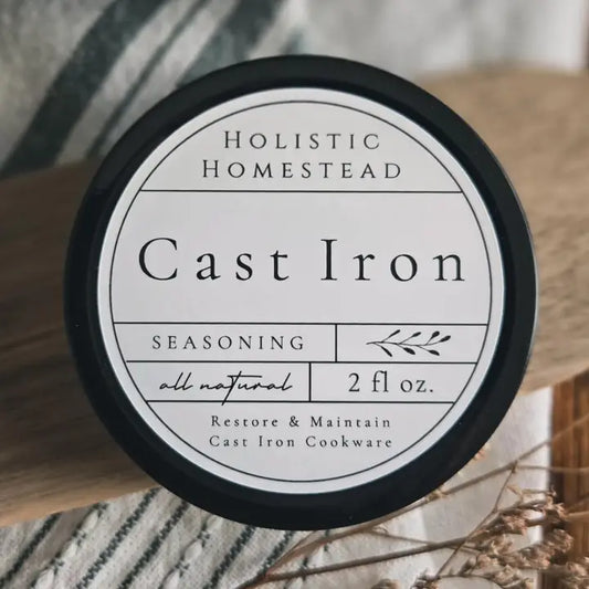 Cast Iron Seasoning