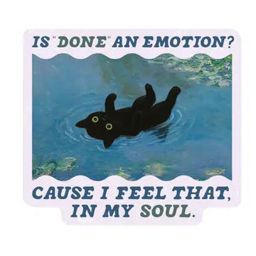 Is Done an Emotion Sticker