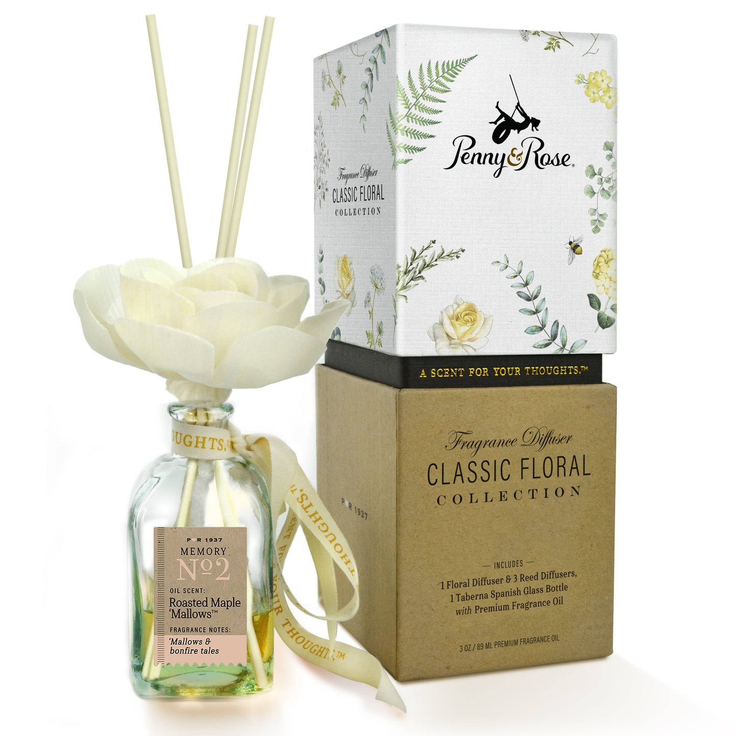 Penny and Rose Classic Floral Diffuser