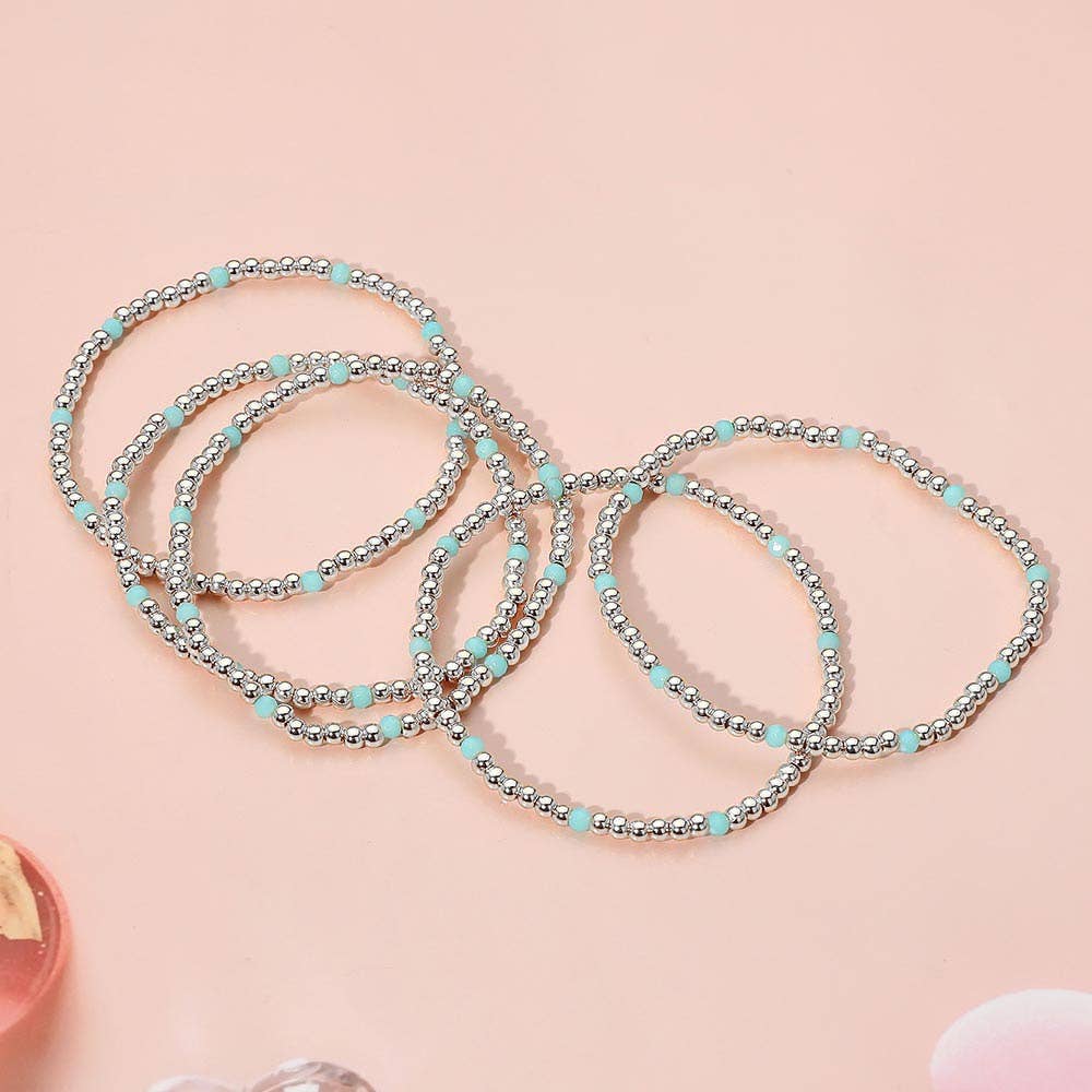 Adeline Beaded Stretch Bracelets
