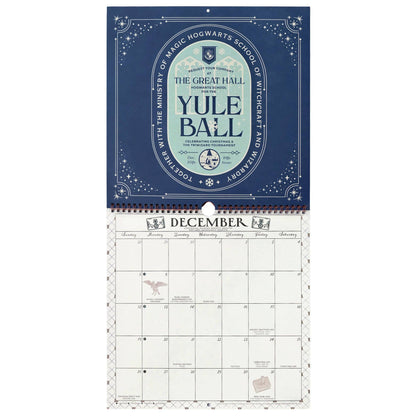 Hogwarts 2027 Spiral Wall Calendar