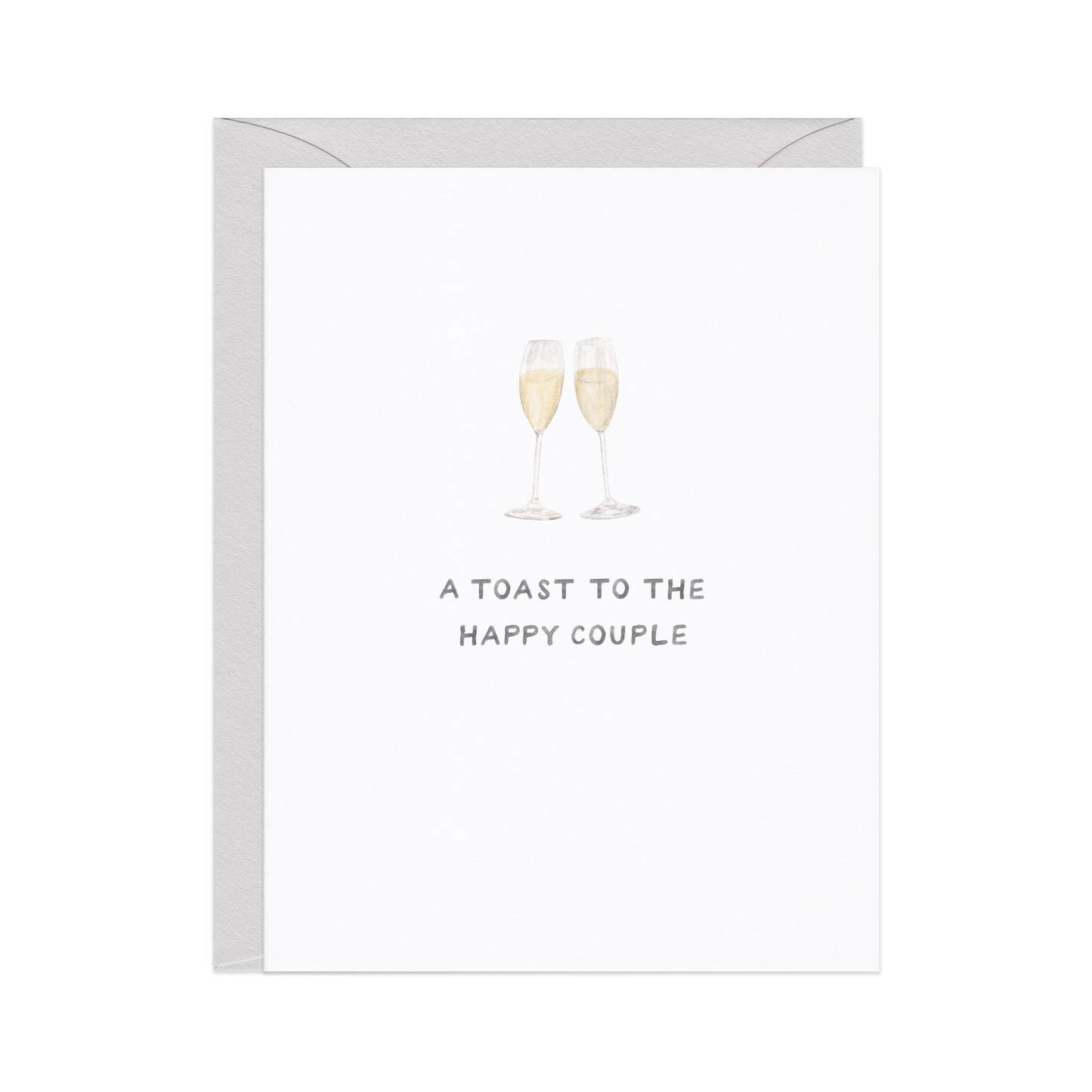 Champagne Toast Greeting Card