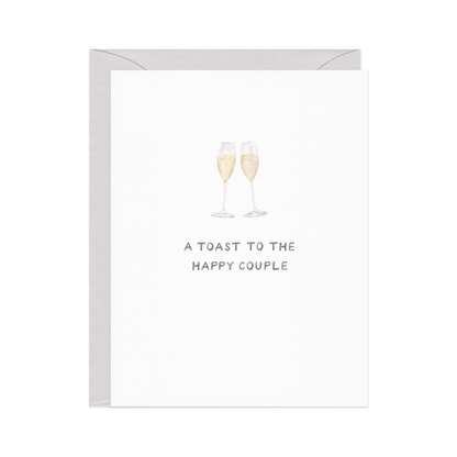 Champagne Toast Greeting Card