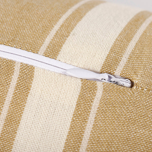 Tan Stripe Pillow