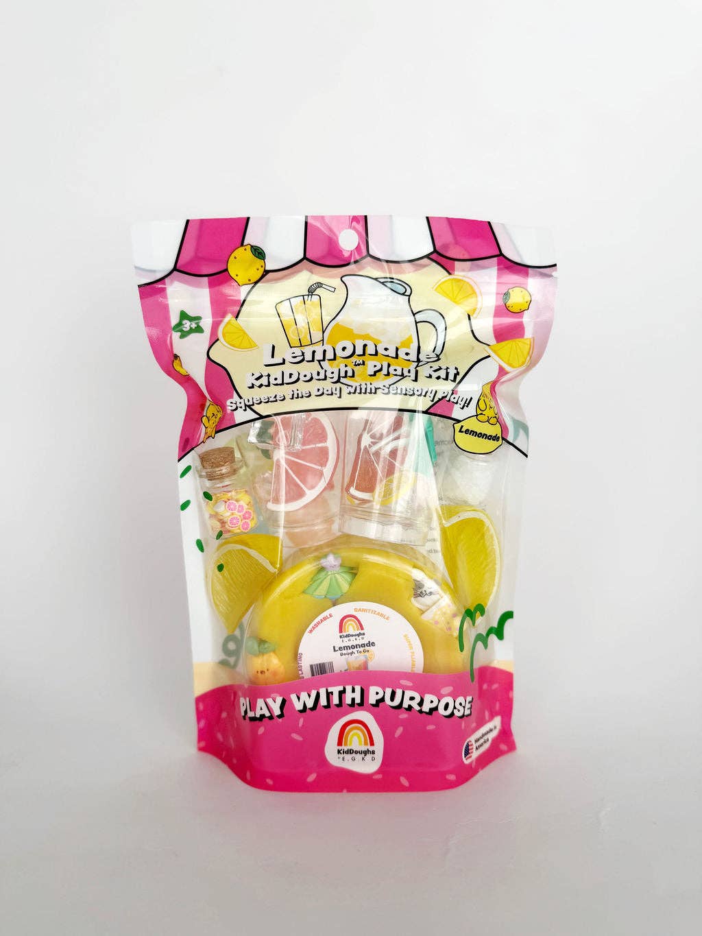 Lemonade KidDough Play Kit - Kids Play Dough