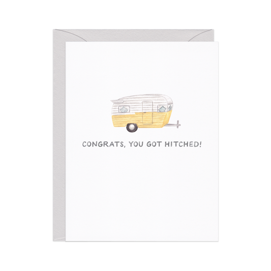 Getting Hitched Greeting Card