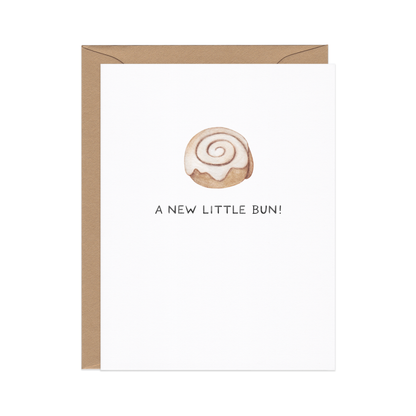 A New Little Bun Greeting Card