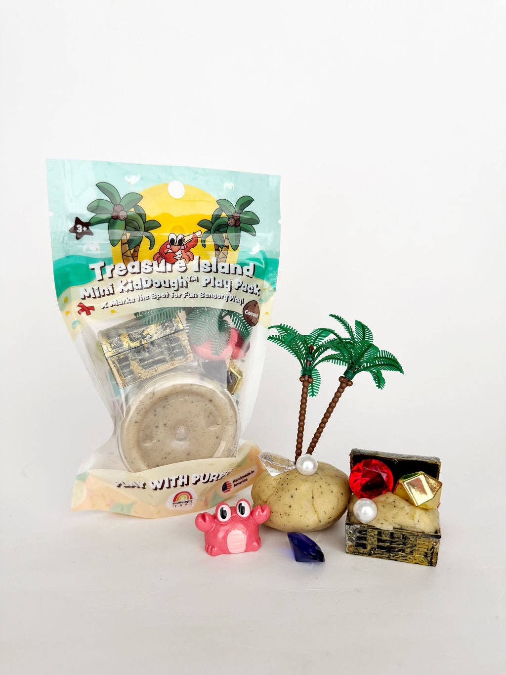 Treasure Island Mini Play Pack - Kids Play Dough