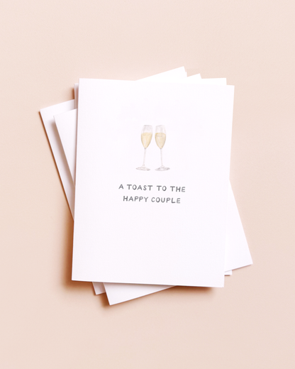 Champagne Toast Greeting Card