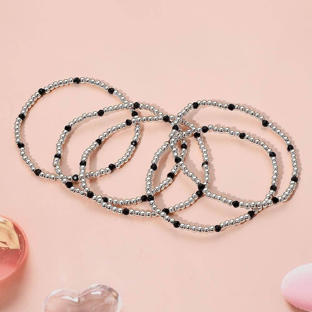 Adeline Beaded Stretch Bracelets