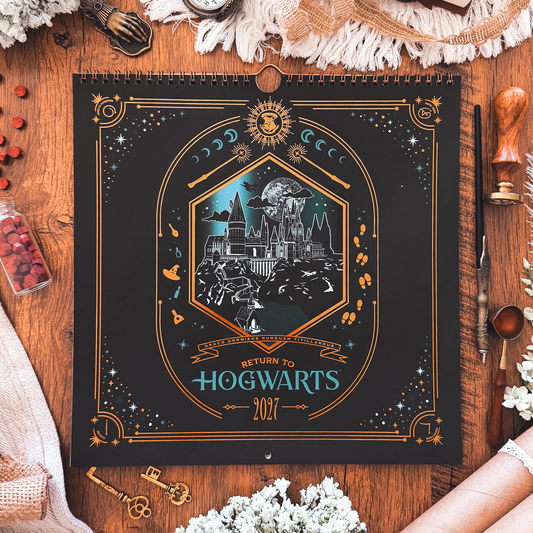 Hogwarts 2027 Spiral Wall Calendar