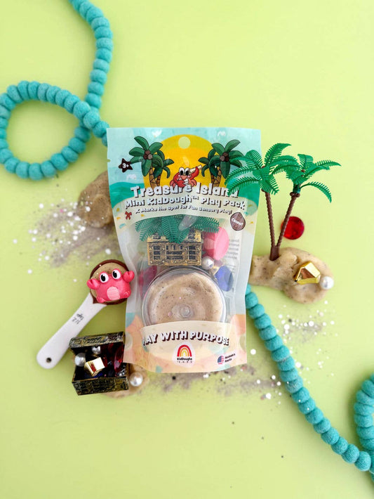 Treasure Island Mini Play Pack - Kids Play Dough