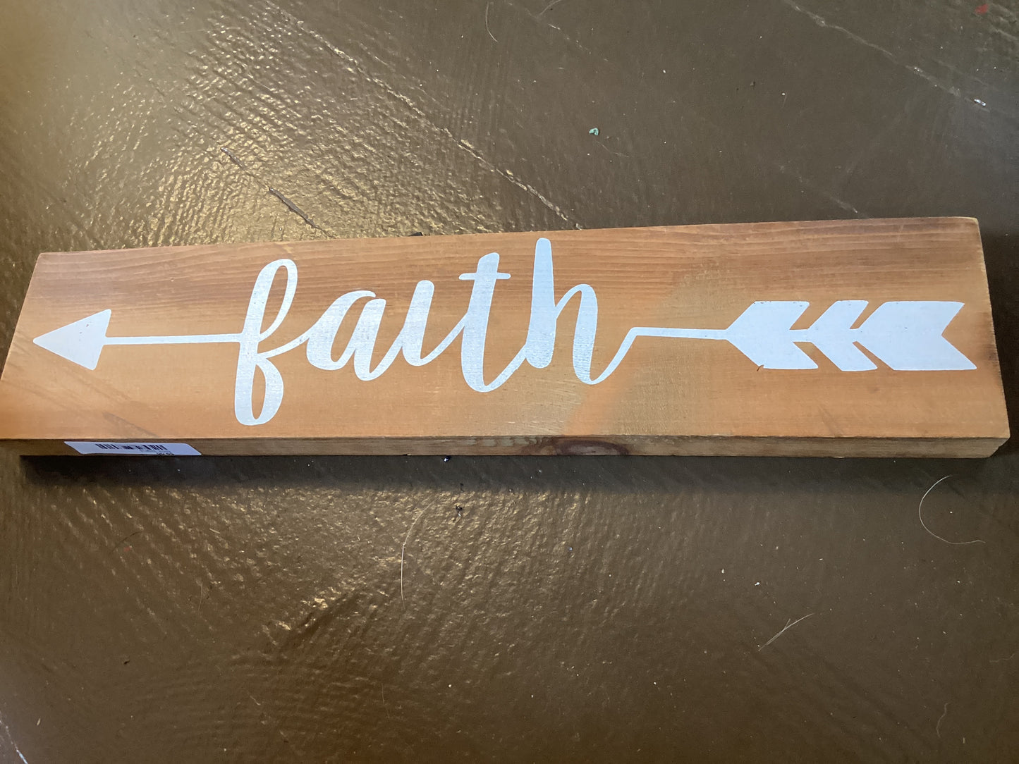 Faith Box Sign