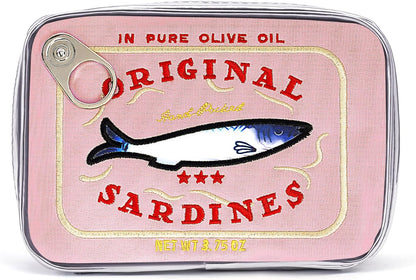 Pink Sardine Can Pouch
