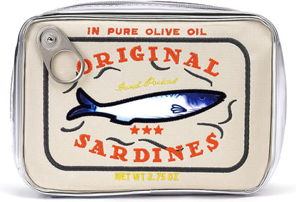 Tan Sardine Can Pouch