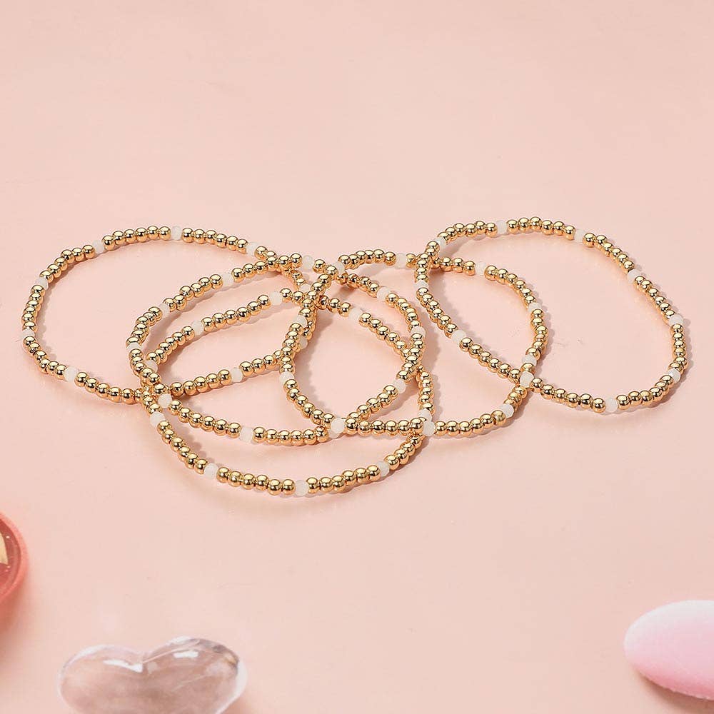 Adeline Beaded Stretch Bracelets