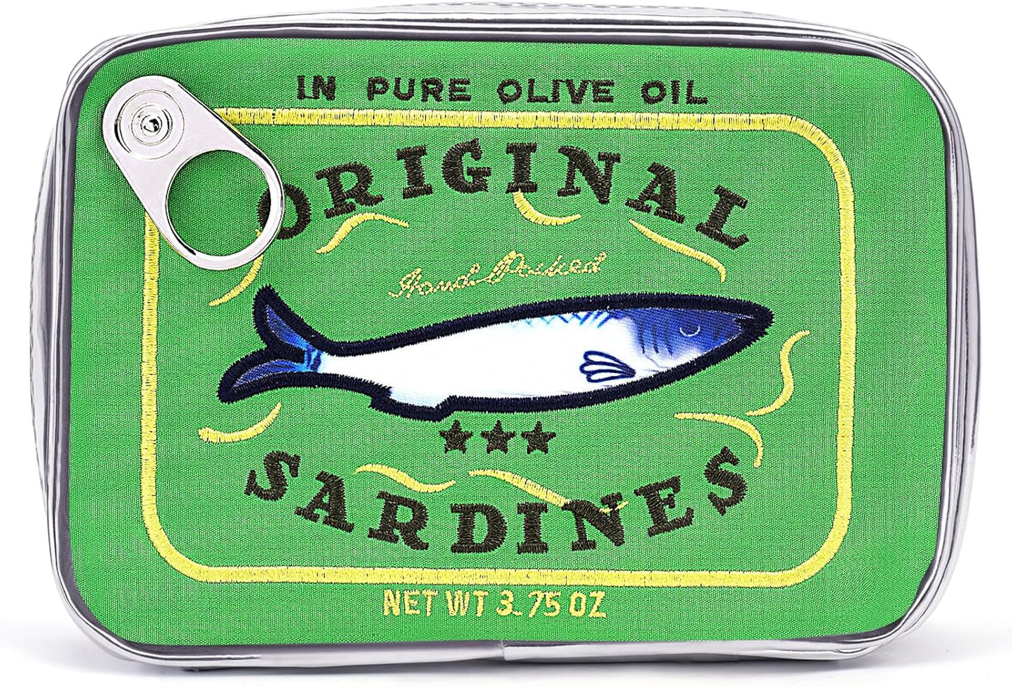 Green Sardine Can Pouch
