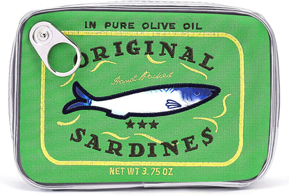 Green Sardine Can Pouch