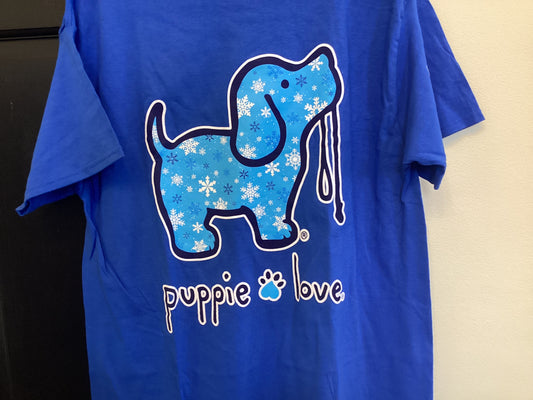 Snowflake Puppie Love Shirt