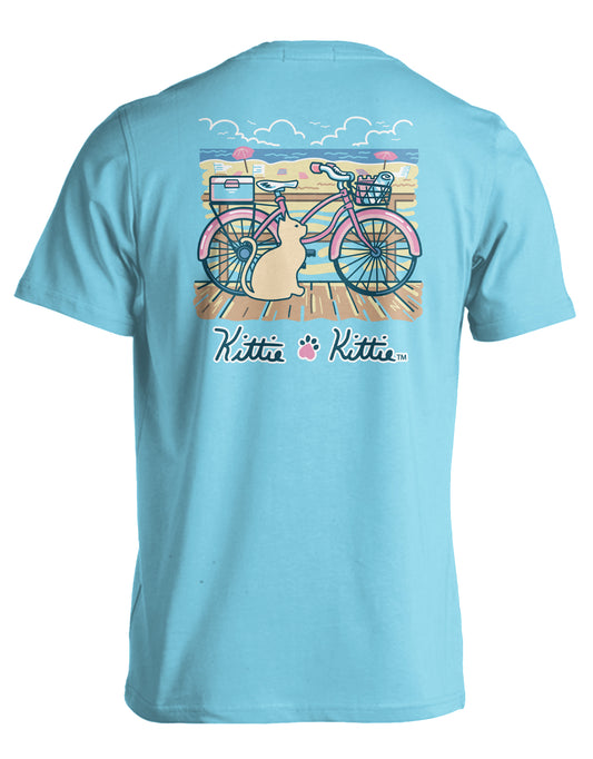Pre-Order - Beach Cruiser Kitty Puppie Love Shirt