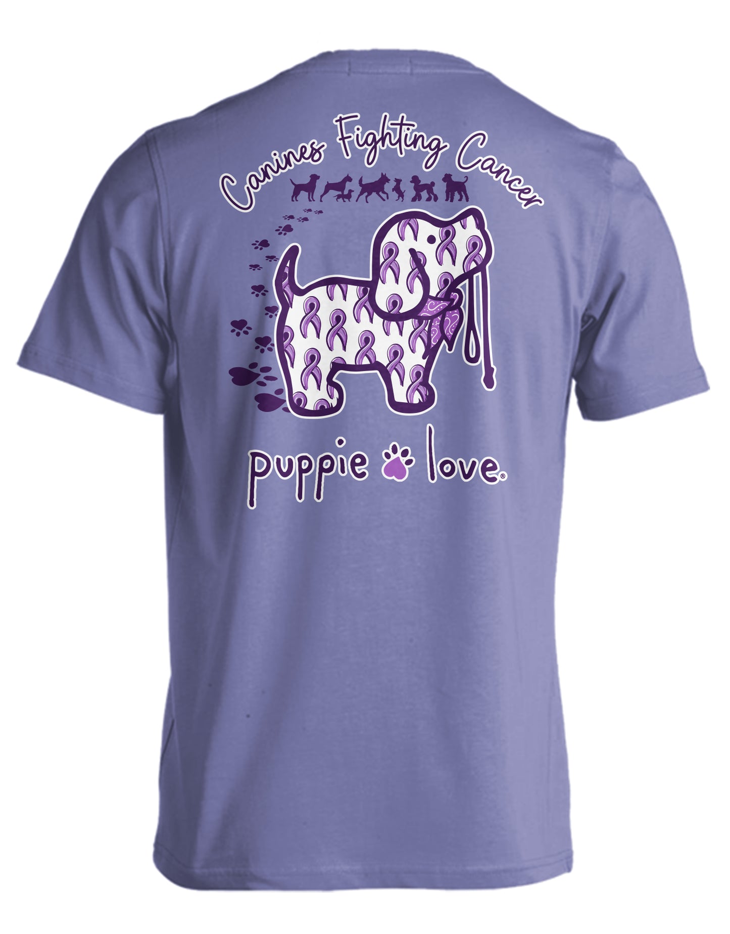 Pre-Order - Canines Fighting Cancer Puppie Love Shirt