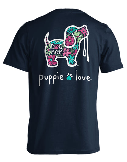 Pre-Order - Floral Dog Mom Puppie Love Shirt