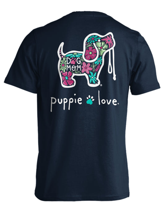 Pre-Order - Floral Dog Mom Puppie Love Shirt