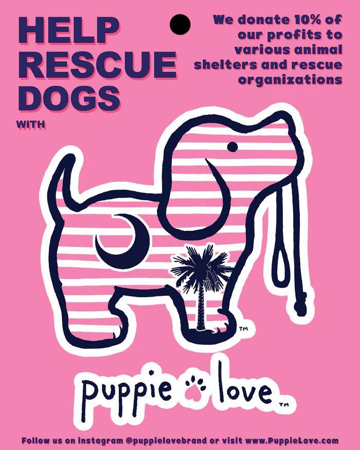 Palmetto Puppie Love Sticker