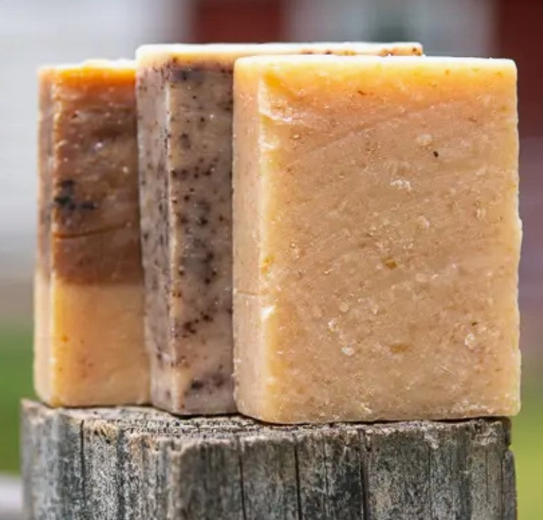 Unscented Essential Oil Goat Soap