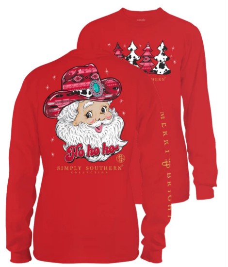 Ho Ho Ho Simply Southern Shirt