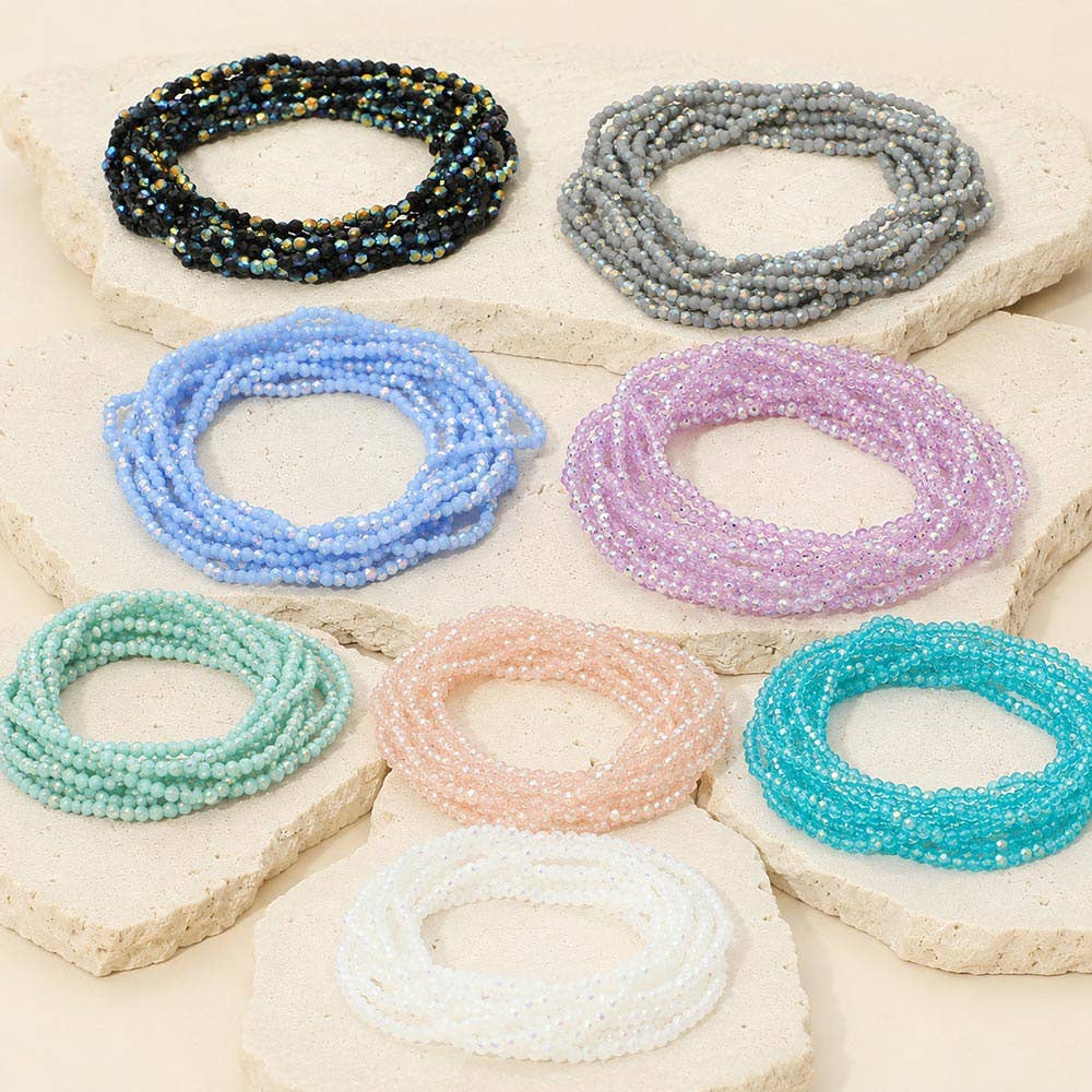 Audrey Seed Beaded Stretch Bracelets