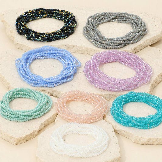 Audrey Seed Beaded Stretch Bracelets