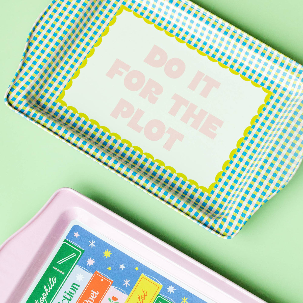 Do It For The Plot Trinket Tray