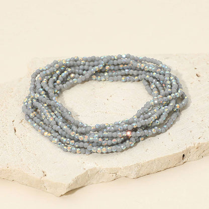 Audrey Seed Beaded Stretch Bracelets