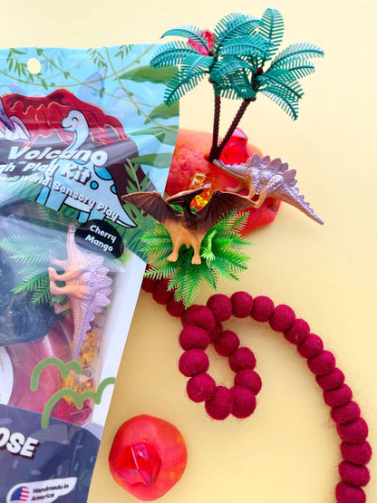 Dino Volcano Play Kit - Kids Play Dough