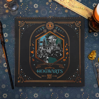 Hogwarts 2027 Spiral Wall Calendar