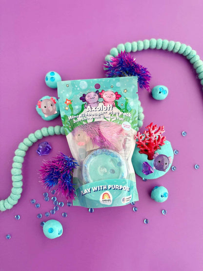 Axolotl Mini Play Pack - Kids Play Dough