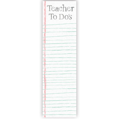 Teacher To Do's List Pad