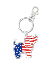 USA Puppie Love Keychain
