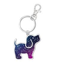 Constellation Puppie Love Keychain