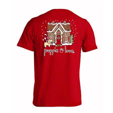 Gingerbread House Puppie Love Shirt