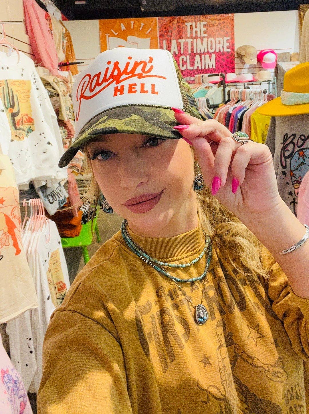 Raisin Hell hat