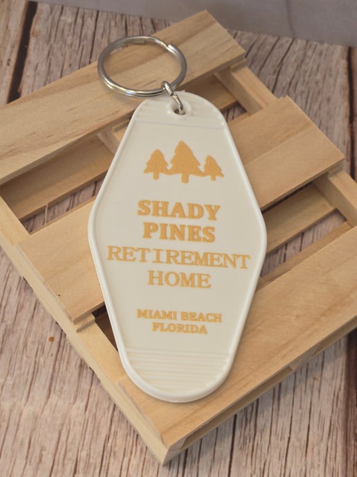 Motel Keychain